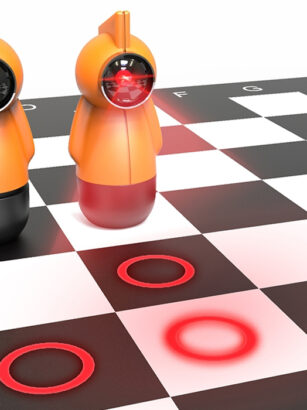 A picture containing object, checker, chessman Description automatically generated
