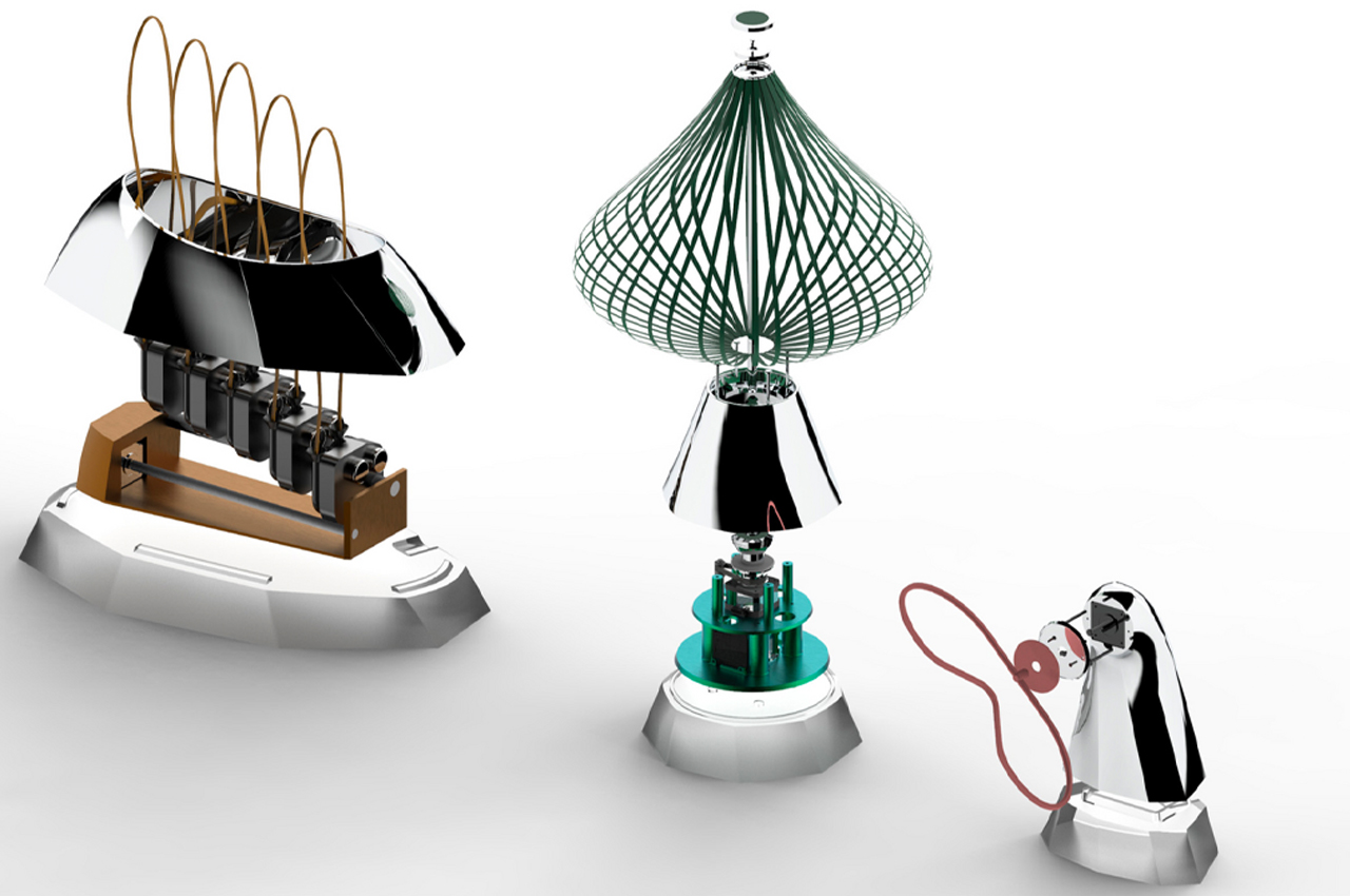 Những robot này thể hiện cảm xúc bằng cách phản ứng với những va chạm vật lý giống như thực vật!