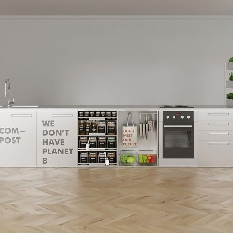 A picture containing text, floor, indoor, appliance Description automatically generated