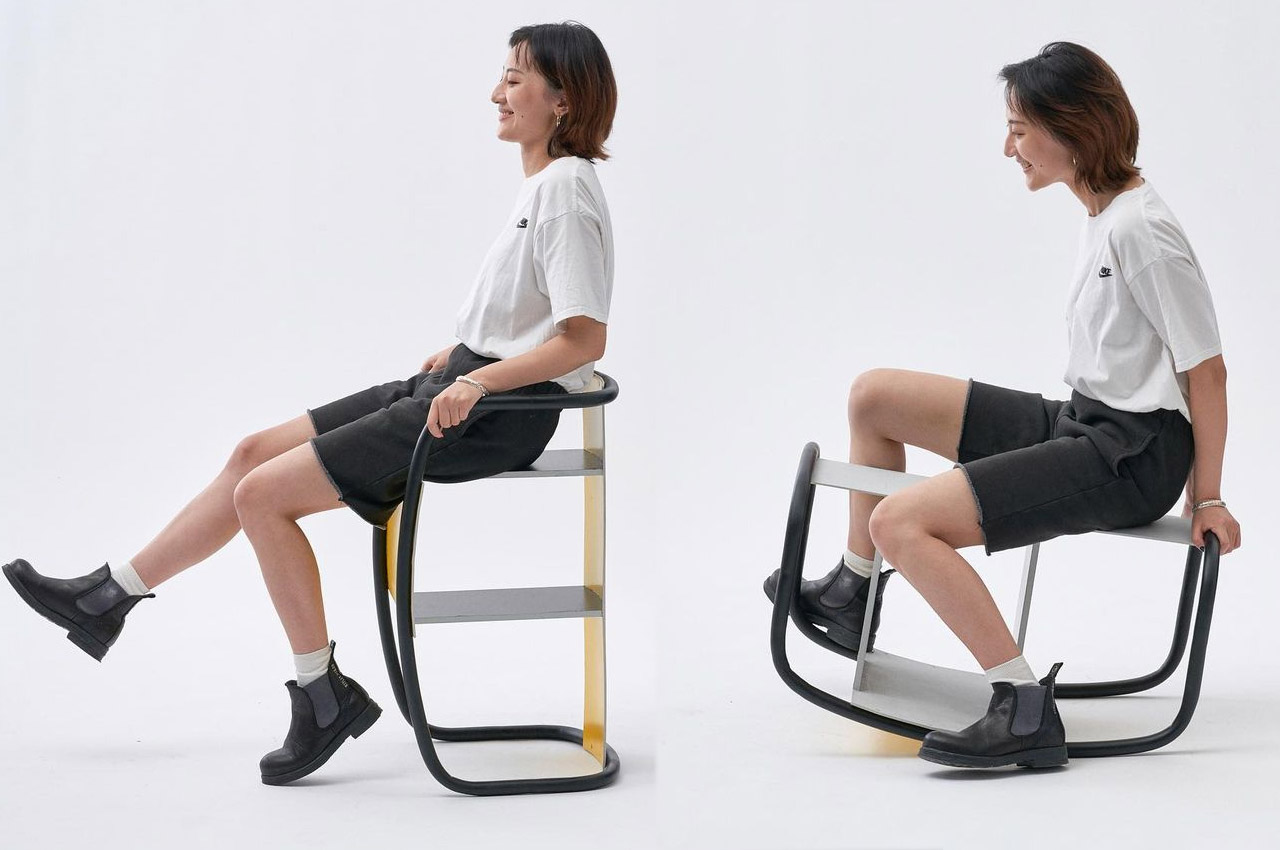 Chiếc ghế đa chức năng này biến từ một chiếc ghế cao thành một chiếc ghế rocker chỉ trong nháy mắt!