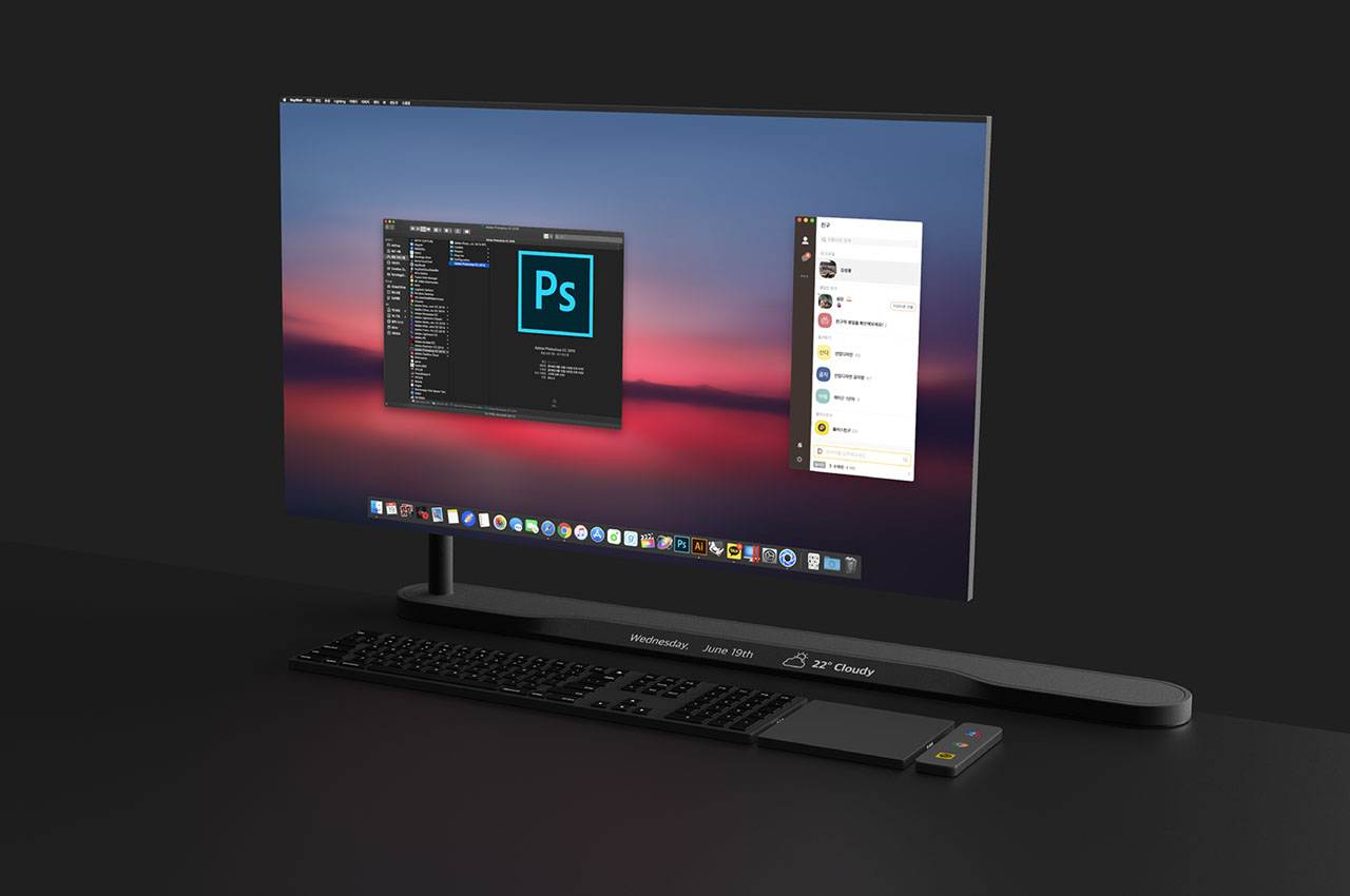 Với màn hình có thể gắn được, thanh LED, sạc không dây và hơn thế nữa, chiếc PC này là thiết lập bàn làm việc mơ ước của mọi người!